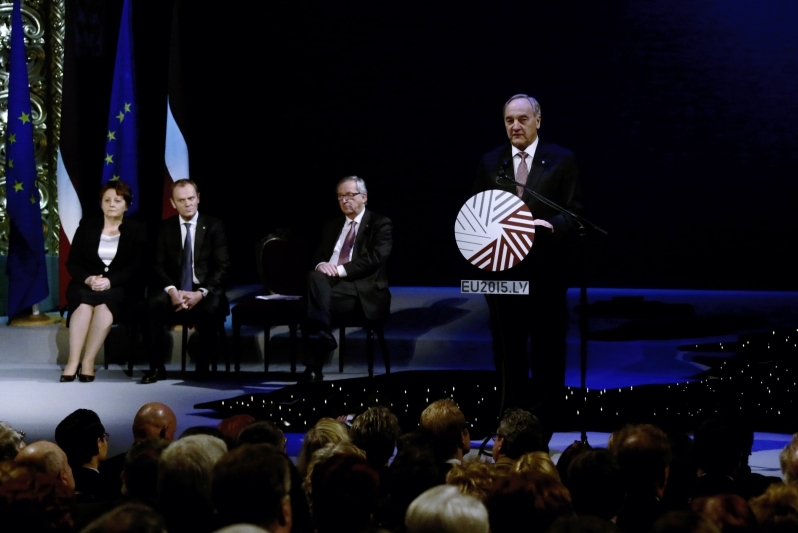 Valsts prezidenta Andra Bērziņa uzruna Latvijas prezidentūras Eiropas Savienības Padomē atklāšanas pasākumā