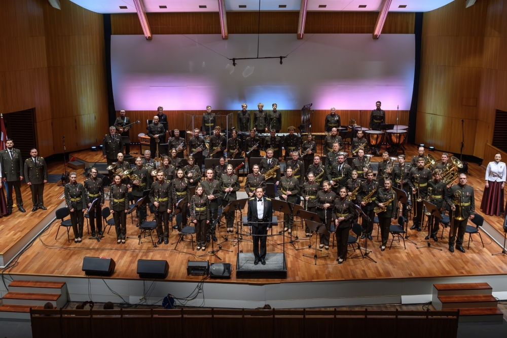 Zemessardzes orķestra un ASV Gaisa spēku Eiropā orķestra koncerti “Stiprāki kopā” 
